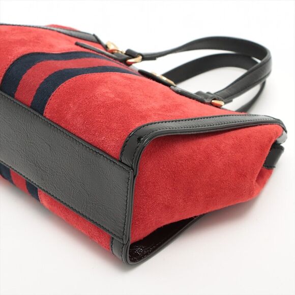 Gucci Ophidia Suede X Patent 2Way #128330G58B - Picture 3 of 14